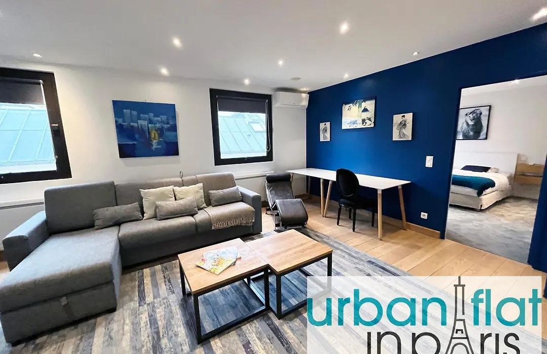 166 - Urban Luxury Apartment In Center Of Paris-1